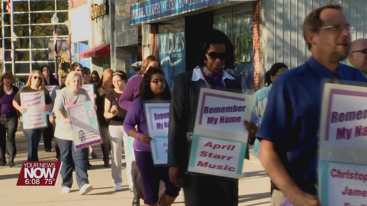 October is Domestic Violence Awareness Month and Crime Victim Services is working to get the word out about some statistics